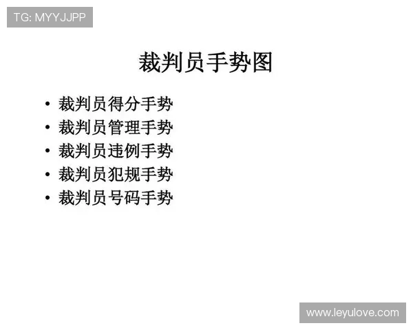 篮球裁判手势规则:各项判罚信号的详细解读 篮球裁判手势规则:各项判罚信号的详细解读